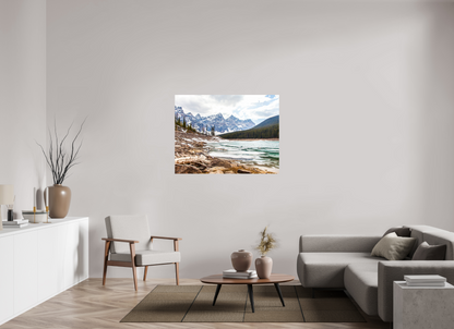 47.5 x 36″, Fine Art Print on Aluminum Dibond "Thaw at Moraine"