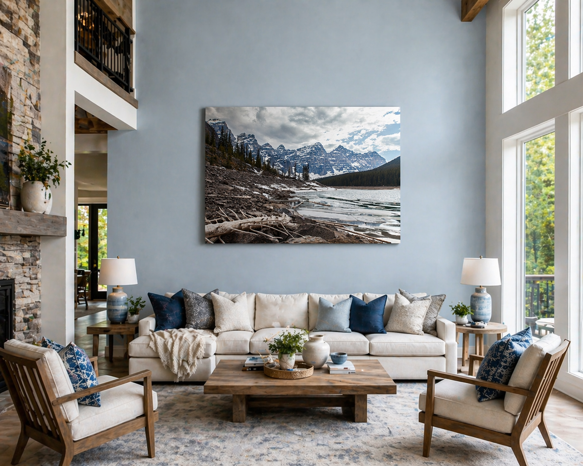 "Thaw at Moraine" - Hover Image